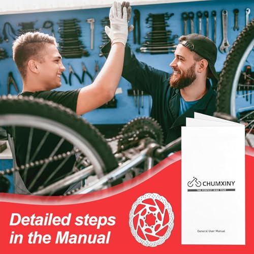 CHUMXINY Bike Brake Bleed Kit for Shimano Hydraulic Disc Brakes - Includes 300ML Mineral Brake Fluid & Funnel