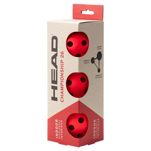 HEAD Championship 26 Indoor - 3 Pack