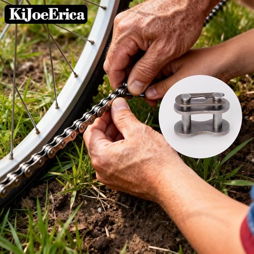 #35 Bike Chain Master Link Connectors - Carbon Steel - 6 Pack