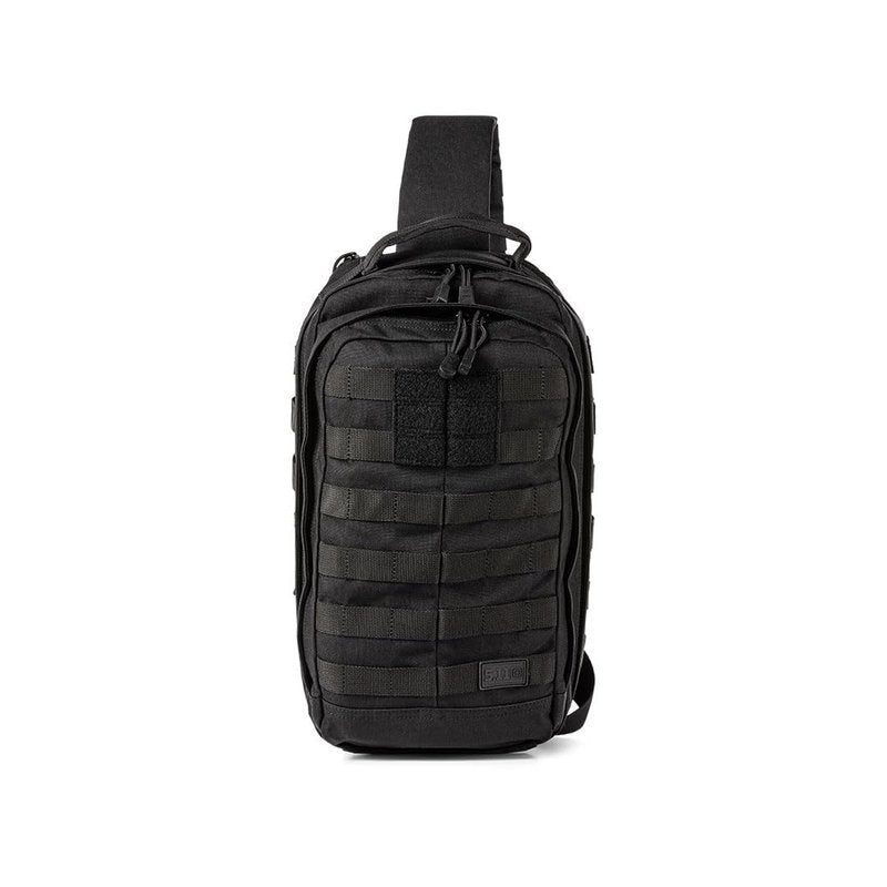 5.11 Tactical RUSH MOAB 8 Sling Pack 13L – Ambidextrous CCW Ready EDC Messenger Bag – Durable 1050D Nylon, Black, Style 56810ABR