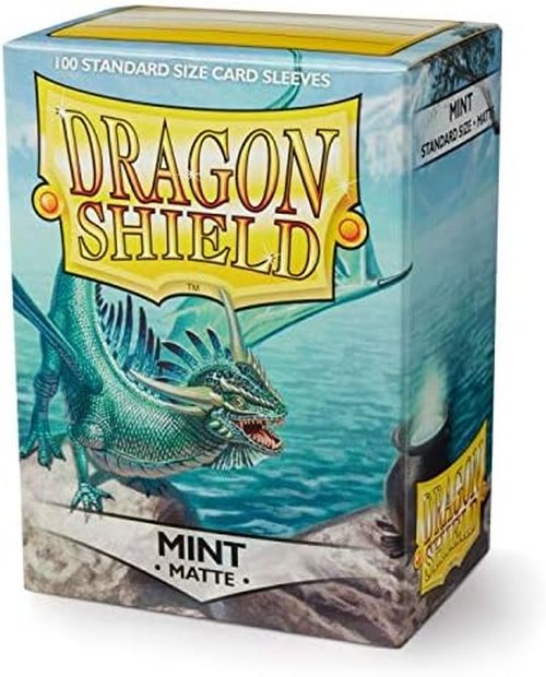 Dragon Shield | Standard Size Matte Card Sleeves | 100 Count - Smooth & Durable TCG Protection | Mint