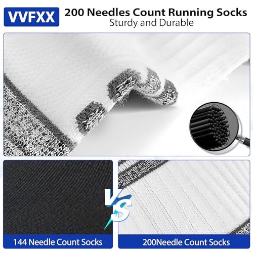 Low Cut Athletic Ankle Socks for Men and Women - 6 Pair Pack, Breathable