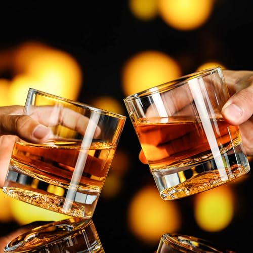 Whiskey Glasses Set of 2 - Eagle Bottom Bourbon & Cocktail Glasses