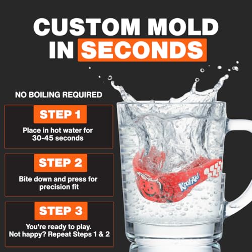 Gel Max Power Mouth Guard for Football, Lacrosse, Hockey & MMA
