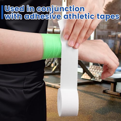 9 Pack Pre Wrap Athletic Tape - 2.76 Inch x 11 Yards, 9 Colors