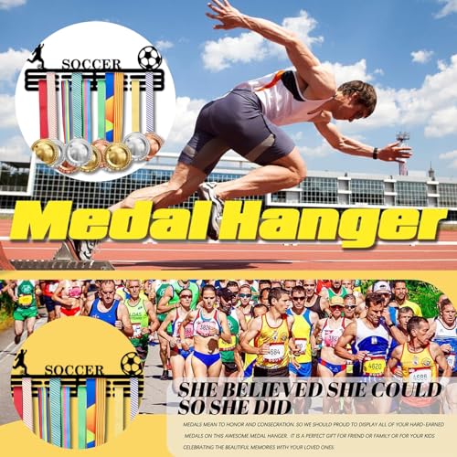 Medal Display Rack for 60 Medals | Durable Wall Hanger