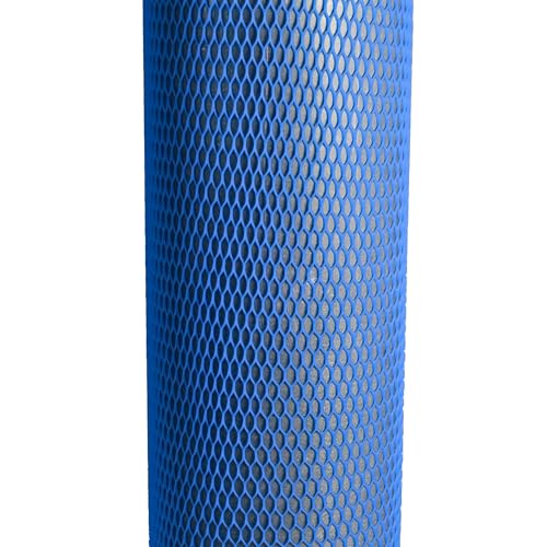 Universal Dive Tank Mesh Cover - Blue, Customizable Length, Scratch Protection