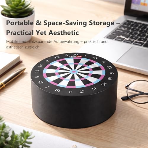 Mini Dart Holder - Space-Saving Storage Rack for Soft & Steel Tip Darts