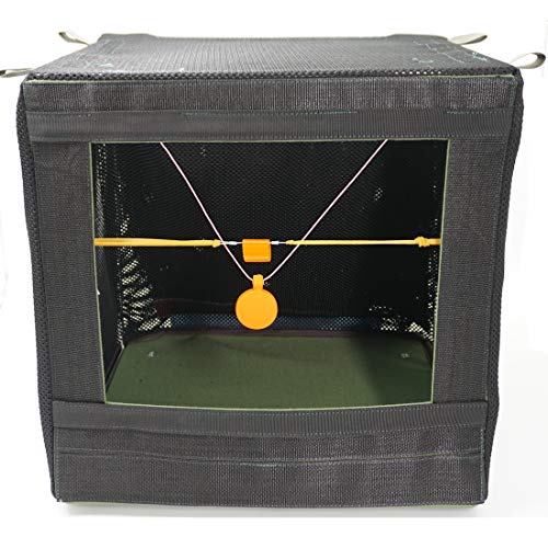 Portable Airsoft Target Box with BB Trap - 16" Folding Design