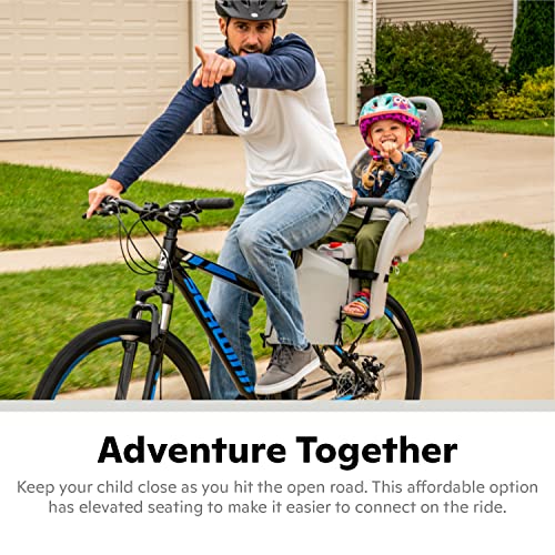 Deluxe Child Bike Carrier - Rear-Mounted Bike Seat for Kids