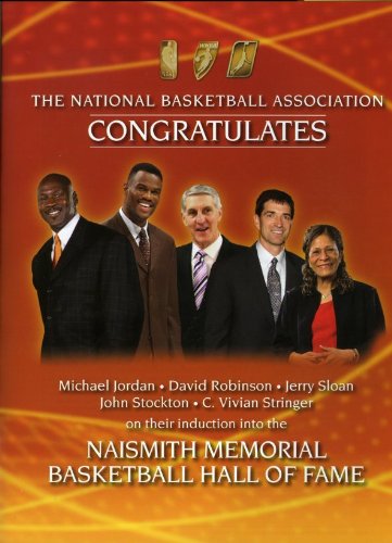 2009 NBA Hall of Fame Enshrinement Program - Michael Jordan Edition