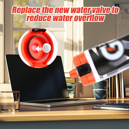 Replacement Dispensing Valve Kit for 30oz Sports Water Bottles - 4 Pack
