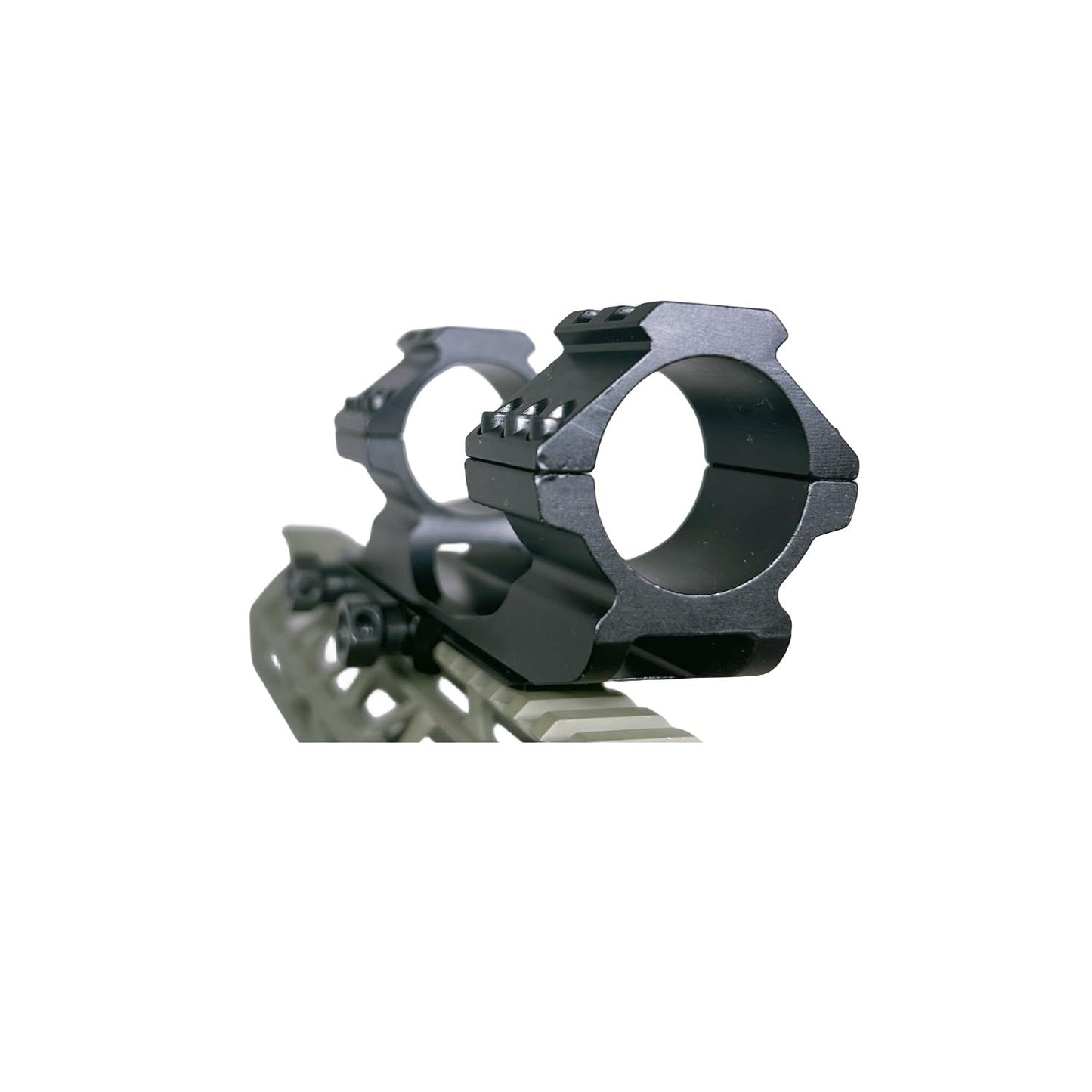 ZONEBIKE Scope Optics Mount Offset Cantilever Extended Series 25.4mm/ 1'' or 30mm/ 1.18'' Diameter mounts for 20mm Rail Hunting (QD mounts A)