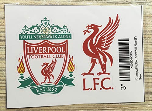 FC Liverpool Vinyl Decal Sticker - 3 Inch Soccer Fan Decal