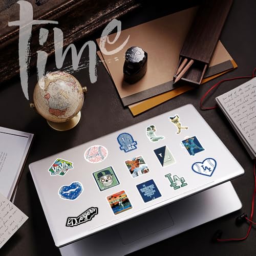 100 Pcs Los Angeles Team Sticker Pack for Water Bottles, Laptops, Cars & More – Mispeed Official