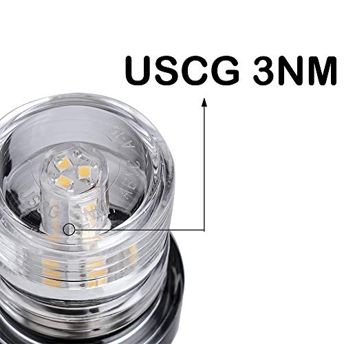 Young Marine 3NM Nautical Mile Fixed Mount LED Navigation Light 5”