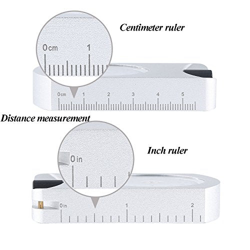 Mini Aluminum Clinometer - Angle & Height Measurement Tool