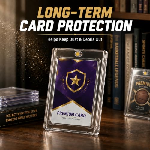 Magnetic Card Holders - 35PT UV Protection for Trading Cards (8ct)