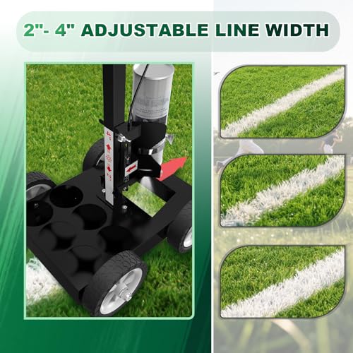 Parking Lot Striping Machine - 35.5" Adjustable Line Marking