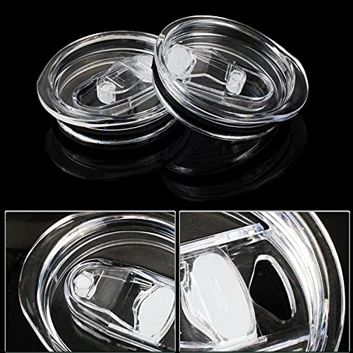 20 oz Skinny Tumbler Replacement Lids - 2 Pack for 2.76in Cups