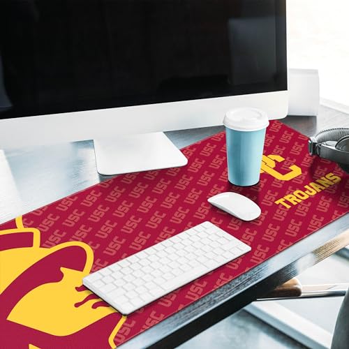 USC Trojans Desk Pad - Water & Stain Resistant, Non-Slip