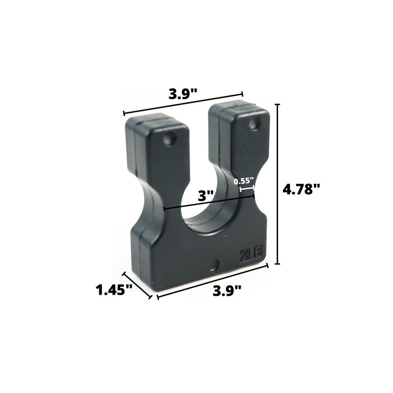 Ader Sporting Goods Weight Stack Adapter Plate- 2.5lb