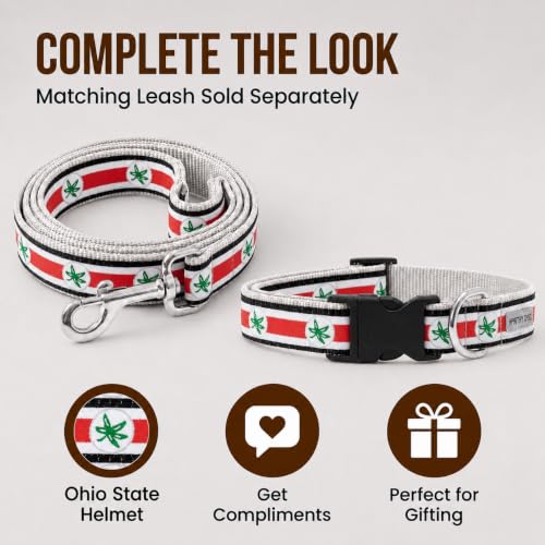 Ohio State Adjustable Dog Collar for Large Dogs - Multicolored Helmet