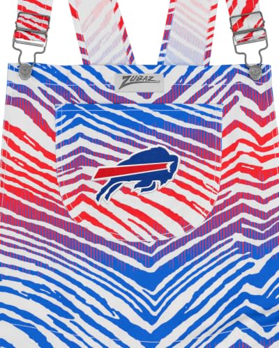 Buffalo Bills Zebra Ombre Shortalls - Unisex Adult Overalls