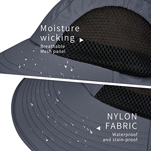 Sun Hat for Men Women with Neck Flap,UPF 50+ UV Protection Fishing