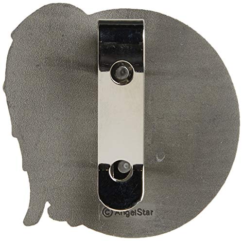 Angel-Inspired Unisex Visor Clip - Gray