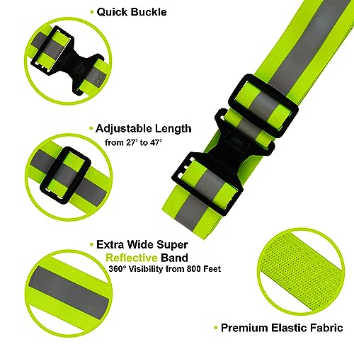 Reflective Running Belt - High-Visibility Safety Gear for All