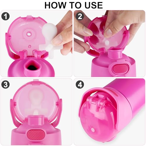 Replacement Leak Stopper for 16 oz Thermos Insulated Bottles - 4 Pack