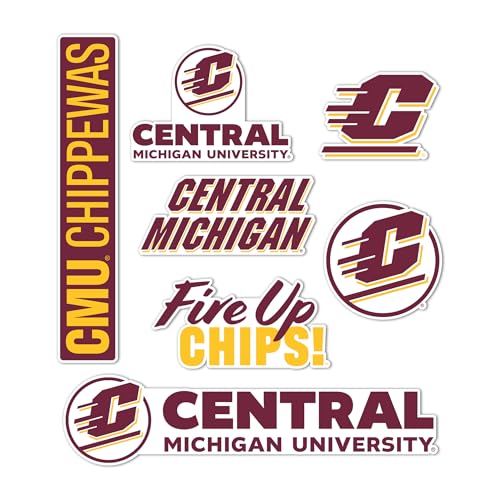 Central Michigan Chippewas Sticker - Official Vinyl Decal