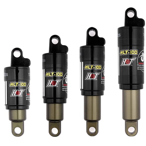Inkesky Bike Rear Shocks with Coil Spring, Suspension Absorber for Mountain Bike/MTB/eBike (150mmx550lbs)
