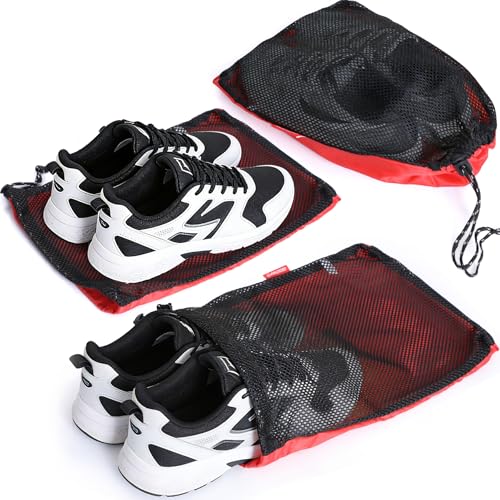 Redcamp 5-Piece Small Ditty Bags Set, Black – Ultralight Nylon Mesh & Fabric Pouches