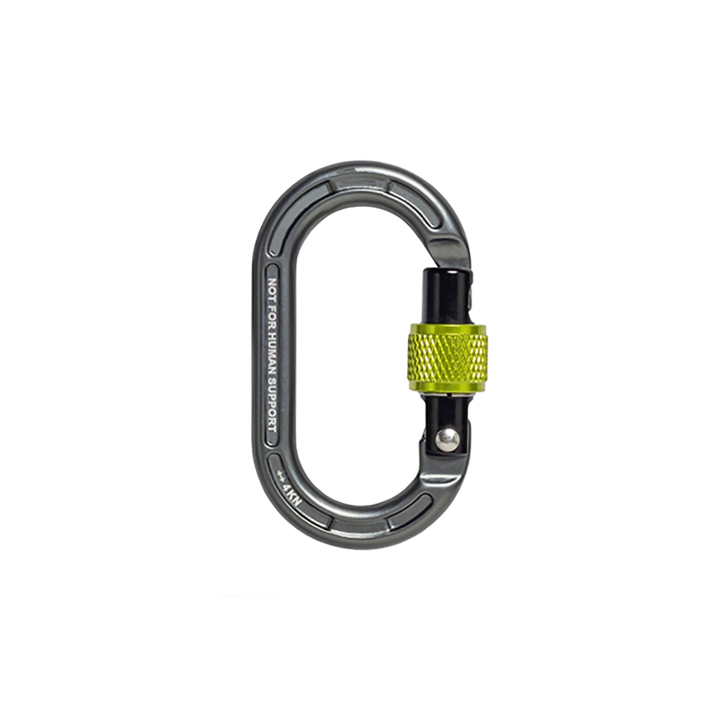 Notch Micro Carabiner Screw Lock Gate - Versatile Tool for Arborists and SRS Climbing, Gate Opening: 0.4”, Height: 2.3”, Tensile Strength: 900 lbs. Weight: 0.49 oz (99379)