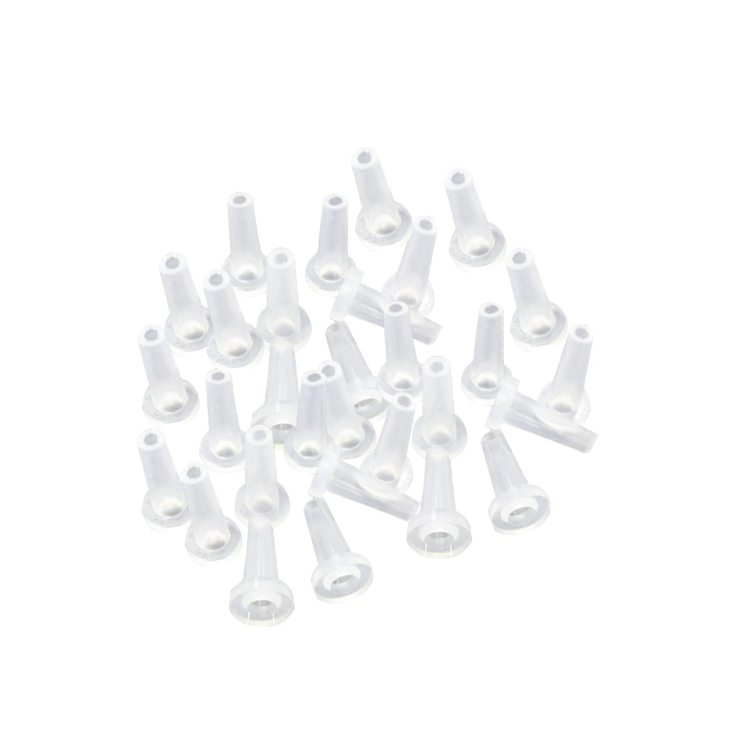 Dielianyi 30 Pcs Silicone Stems replacement for mini figurine fits Nora Fleming dishes Silicone Stem SetSilicone Stem for Nora Fleming Dish Accessory - Perfect Replacement Parts
