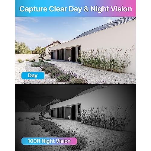 ZOSI 2MP 1080P HD-TVI CCTV Home Security Camera with Audio, Built-in Mic, IP66 Weatherproof, Night Vision, Indoor Outdoor Surveillance Camera, Only Compatible for ZOSI 3K Lite Analog DVR - White