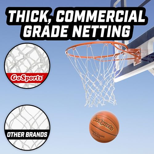 18" Steel Basketball Rim - Fixed Mount for Replacement Use