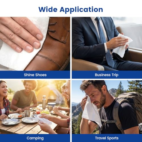 BigOtters 100PCS Compressed Towels, Disposable Face Towels for Travel