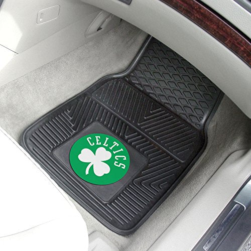 Boston Celtics Heavy Duty Vinyl Car Mat Set - 2 Pieces