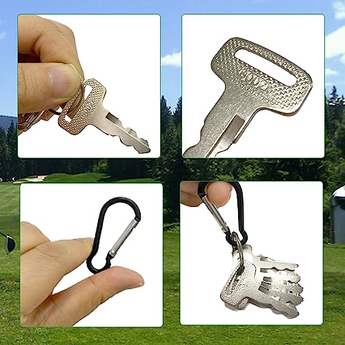 Yamaha Golf Cart Key Replacement - 5 Pack Silver