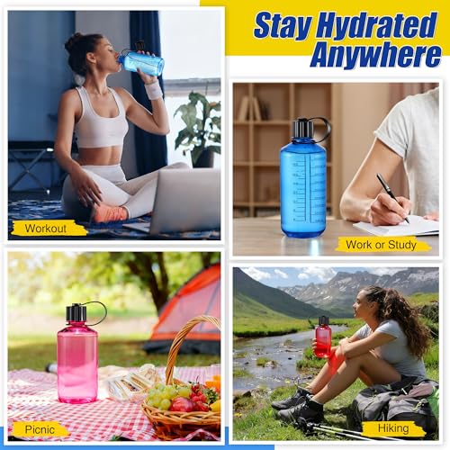 Narrow Mouth Water Bottle Replacement Lid - Black