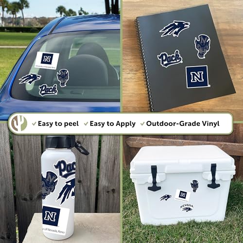 Nevada Wolf Pack Sticker Decal - College Spirit Vinyl Sports Fan Gift