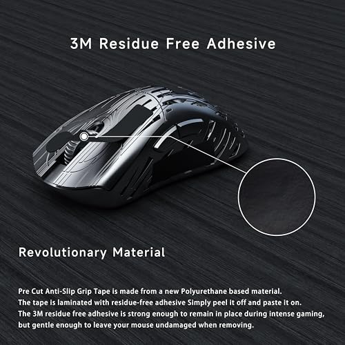 Ultra Thin Anti-Slip Grip Tape for Keyboard & Mouse - 0.5mm