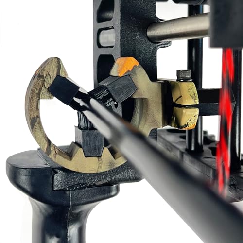 Capture Whisker Biscuit Brush Arrow Rest for Compound & Recurve Bow - Camo