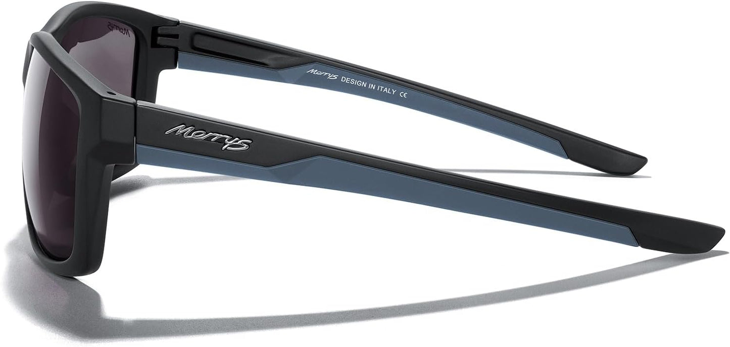 MERRY'S Polarized Sports Sunglasses - UV400 Protection for Men & Women | Ideal for Cycling, Running, Golf, Fishing