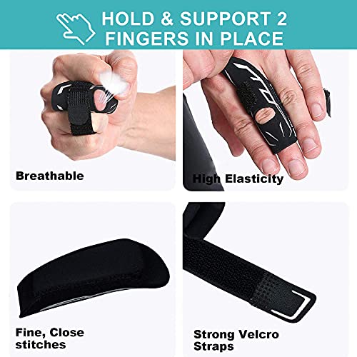 Adjustable Thumb Splint Brace - Finger Support Sleeve, Size L