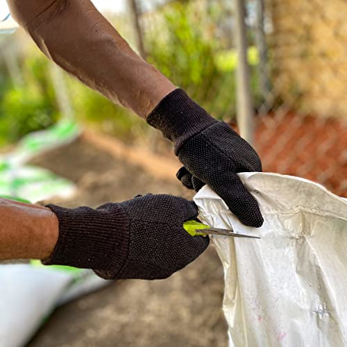 Cotton Blend Jersey Work Gloves with PVC Dots - X-Large