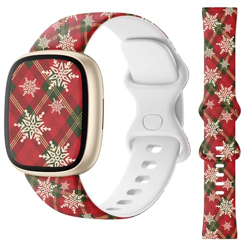 Soft Silicone Replacement Sport Band for Versa 4, 3, Sense 2 & Sense